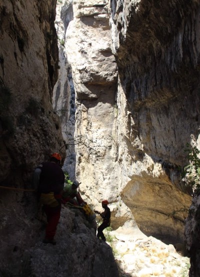 Actividades de Aventura en Teruel - Barranco seco en Aliaga logo